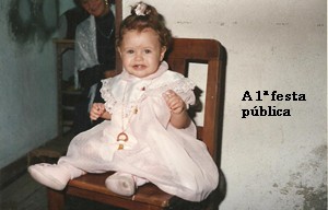 A 1ª festa pública - lançamento do disco da madrinha